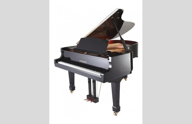 Steinhoven SG160 Polished Ebony Baby Grand Piano All Inclusive Package - Image 1